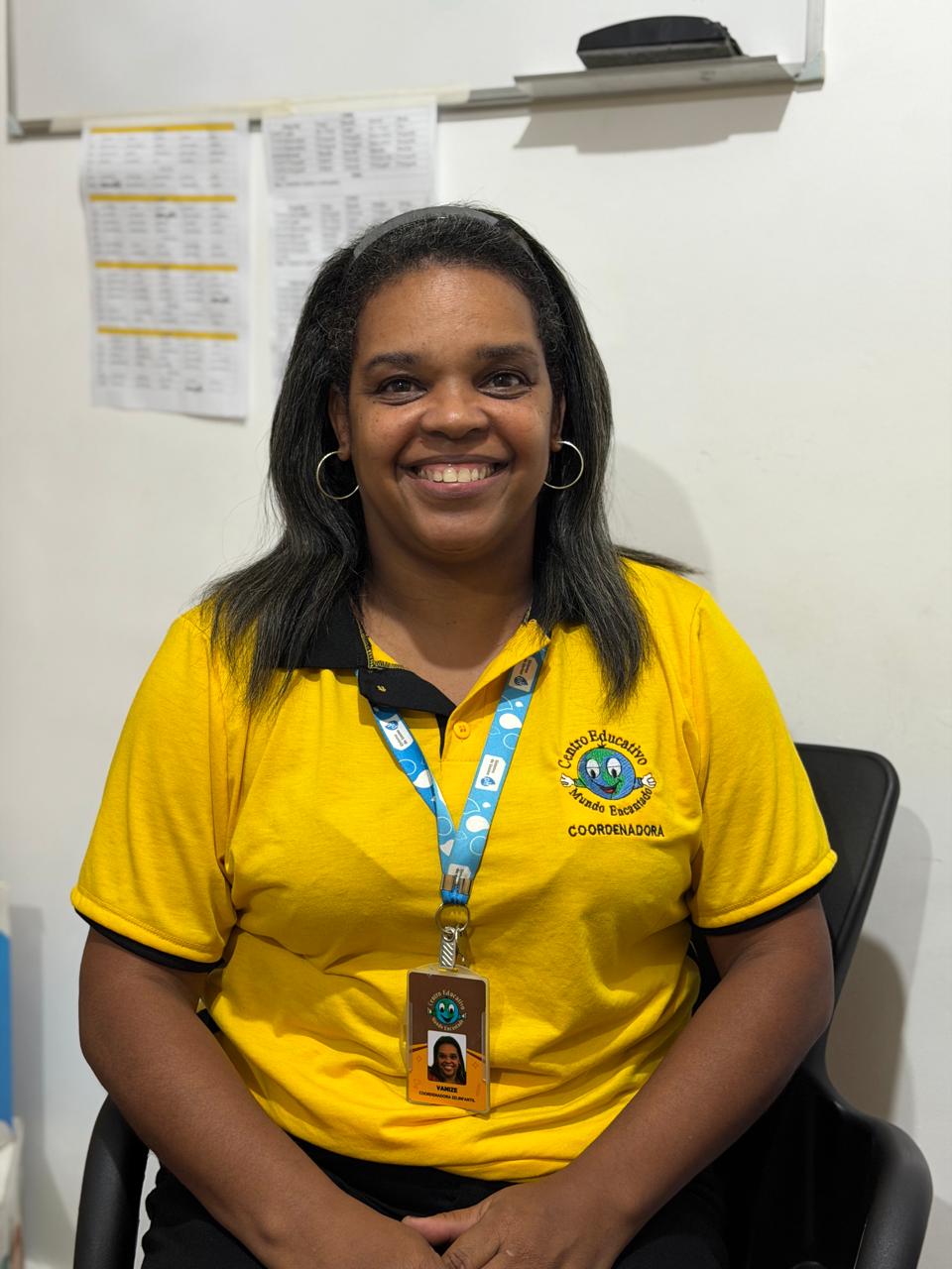Vanize - Coordenadora da Educação Infantil