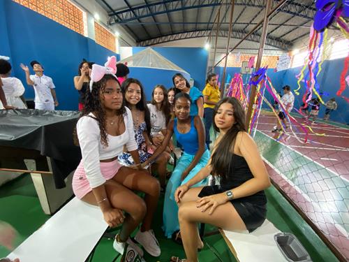 Alunos em desenvolvimento